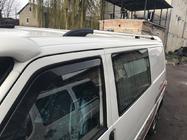 Volkswagen T4 Transporter 1990–2003 Chromované střešní ližiny DORA (kovové uchycení) fotografie 4