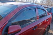 Chevrolet Aveo T250 2005–2011 Deflektory oken SD (4 ks, HIC) fotografie 10