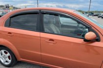 Chevrolet Aveo T250 2005–2011 Deflektory oken SD (4 ks, HIC) fotografie 7