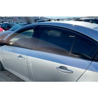 Deflektory oken SD (4 ks, HIC) Chevrolet Cruze 2009–2015 fotografie 2