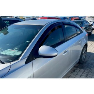 Deflektory oken SD (4 ks, HIC) Chevrolet Cruze 2009–2015 fotografie 1