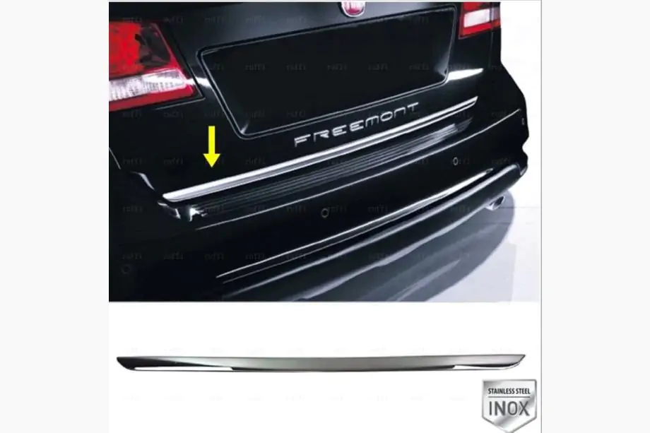 Fiat Freemont 2011–2016 Nerezová lišta hrany víka kufru Image