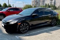 Honda Civic Sedan X 2016–2021 Ofuky oken (4 ks, HIC) fotografie 3