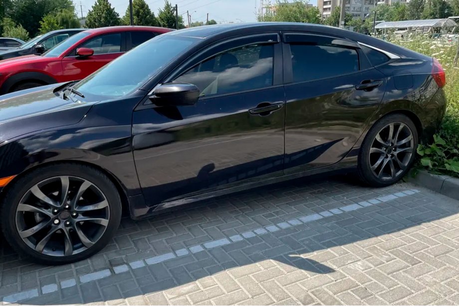 Honda Civic Sedan X 2016–2021 Ofuky oken (4 ks, HIC) Image