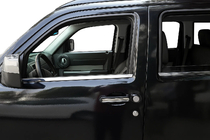 Jeep Wrangler 2007–2017 Nerezové kryty klik dveří fotografie 1