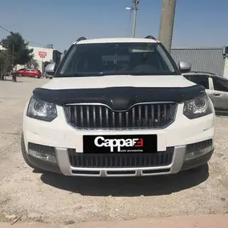 Deflektor kapoty 2013+ (EuroCap) Skoda Yeti 2009–2017 fotografie 3