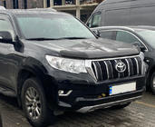 Toyota Land Cruiser Prado 150 2009–2023 Deflektor kapoty 2017+ (SIM) fotografie 4