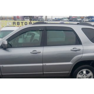 Ofuky oken (4 ks, HIC) Kia Sportage 2004–2010 fotografie 3