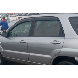Ofuky oken (4 ks, HIC) Kia Sportage 2004–2010 fotografie 2