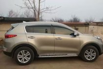 Kia Sportage 2015–2021 Okenní deflektory s chromovou lištou (4 ks, HIC) fotografie 2