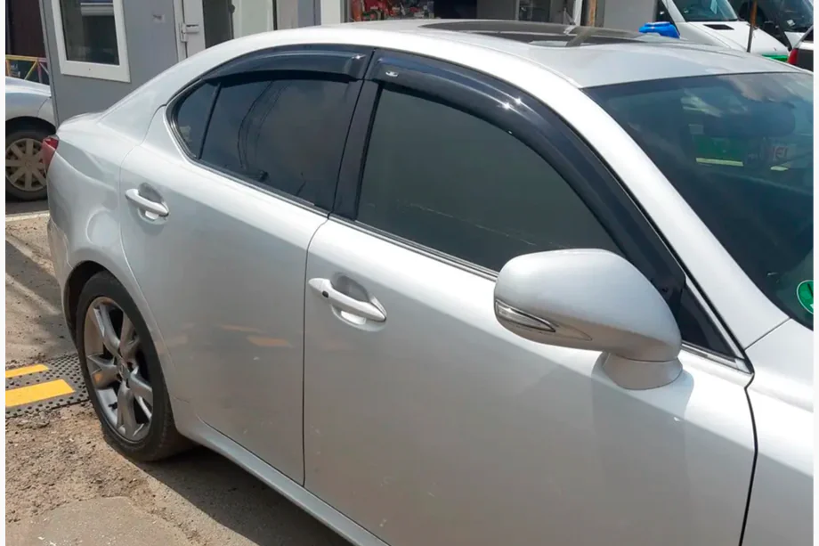 Lexus IS 2005–2013 Ofuky oken (4 ks, HIC) Image