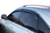 Lexus RX 2009–2015 Okenní deflektory s chromovanou lištou (4 ks, HIC) fotografie 1