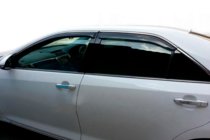 Mazda 6 2008–2012 Ofukovače oken s chromovou lištou SD (4 ks, HIC) fotografie 5