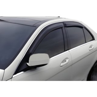Deflektory oken SD (4 ks, HIC) Mercedes C-class W204 2007–2015 fotografie 1