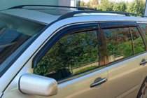 Mercedes třída E W210 1995–2002 Okenní deflektory SW (4 ks, HIC) fotografie 1