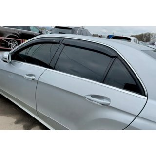Deflektory oken SD (4 ks, HIC) Mercedes E-Class W212 2009–2016 fotografie 2