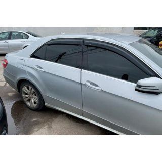 Deflektory oken SD (4 ks, HIC) Mercedes E-Class W212 2009–2016 fotografie 1