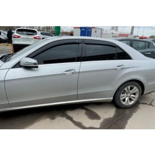 Deflektory oken SD (4 ks, HIC) Mercedes E-Class W212 2009–2016 fotografie 4