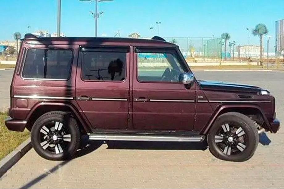 Mercedes G-Class W463 1990–2018 Ofuky oken (4 ks, HIC) Image