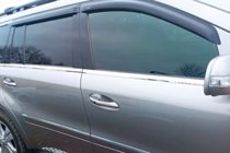 Mercedes GL třída X164 2006–2012 Ofuky oken (4 ks, HIC) fotografie 2