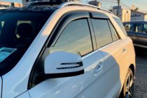 Mercedes GL/GLS třída X166 2012–2019 Ofuky oken (4 ks, HIC) fotografie 10