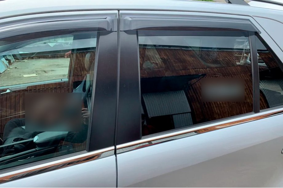 Mercedes ML W164 2005–2011 Ofuky oken (4 ks, HIC) Fotografie 13