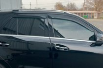 Mercedes GLE/ML třída W166 2011–2018 Ofuky oken (4 ks, HIC) fotografie 3