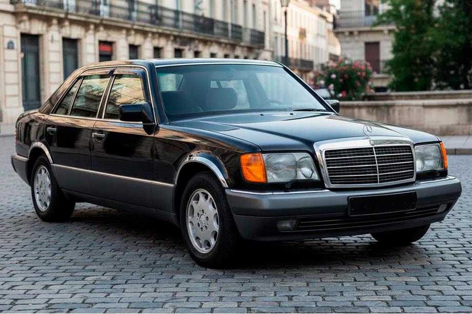 Mercedes S-class W140 1991–1998 Deflektory oken (4 ks, Short, HIC) Image