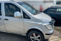 Mercedes Viano 2004–2014 Okenní deflektory vkládací (2 ks, HIC) fotografie 8
