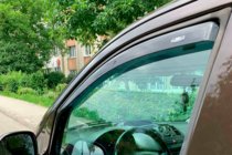 Mercedes Vito W639 2004–2014 Okenní deflektory vkládací (2 ks, HIC) fotografie 3