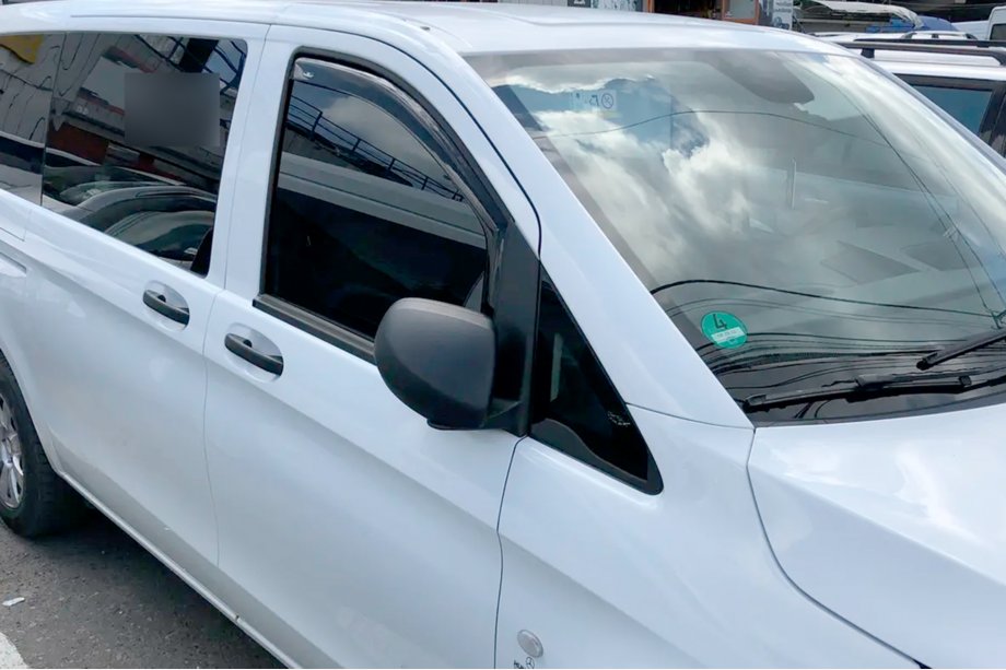 Mercedes Vito/V-class W447 2014– Okenní deflektory vkládací (2 ks, HIC) Image