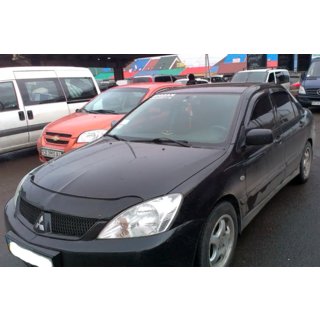 Deflektory oken SD (4 ks, HIC) Mitsubishi Lancer 9 2004–2008 fotografie 3