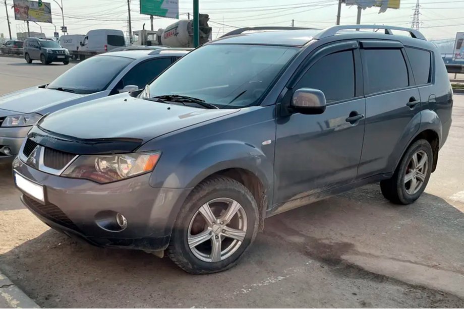 Mitsubishi Outlander 2006–2012 Ofuky oken (4 ks, HIC) Image
