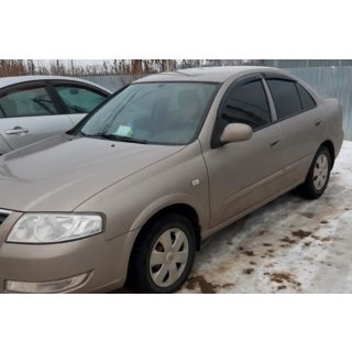 Deflektory oken SD (4 ks, HIC) Nissan Almera N16 2000–2006 fotografie 3