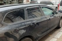 Opel Astra J 2009–2015 Okenní deflektory WG (4 ks, HIC) fotografie 2