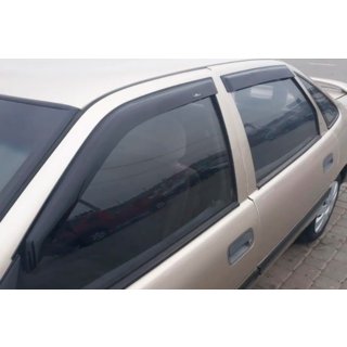 Deflektory oken SD (4 ks, HIC) Opel Vectra A 1987–1995 fotografie 3