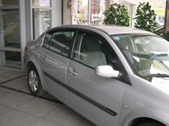 Renault Megane II 2004–2009 Deflektory oken SD (4 ks, HIC) fotografie 2