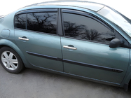 Renault Megane II 2004–2009 Deflektory oken SD (4 ks, HIC) fotografie 1