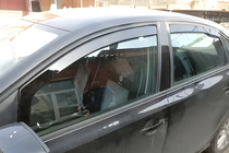 Skoda Octavia I Tour A4 1996–2010 Vkládací deflektory oken HIC (SD, 4 ks) fotografie 1