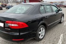 Skoda Superb 2009–2015 Deflektory oken SD (4 ks, HIC) fotografie 3
