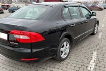 Skoda Superb 2009–2015 Deflektory oken SD (4 ks, HIC) fotografie 5