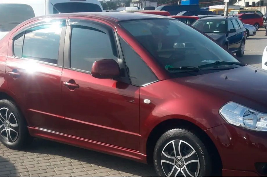 Suzuki SX4 2006–2013 Deflektory oken SD (4 ks, HIC) Image
