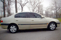 Toyota Avensis 1998–2003 Deflektory oken SD (4 ks, HIC) fotografie 1