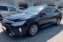 Toyota Camry 2011–2017 Okenní deflektory s chromovou lištou (2011-2017 EU / 2011-2014 USA, 4 ks, HIC) fotografie 1