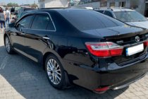Toyota Camry 2011–2017 Okenní deflektory s chromovou lištou (2011-2017 EU / 2011-2014 USA, 4 ks, HIC) fotografie 2