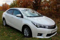 Toyota Corolla 2013–2019 Ofuky oken (4 ks, HIC) fotografie 5