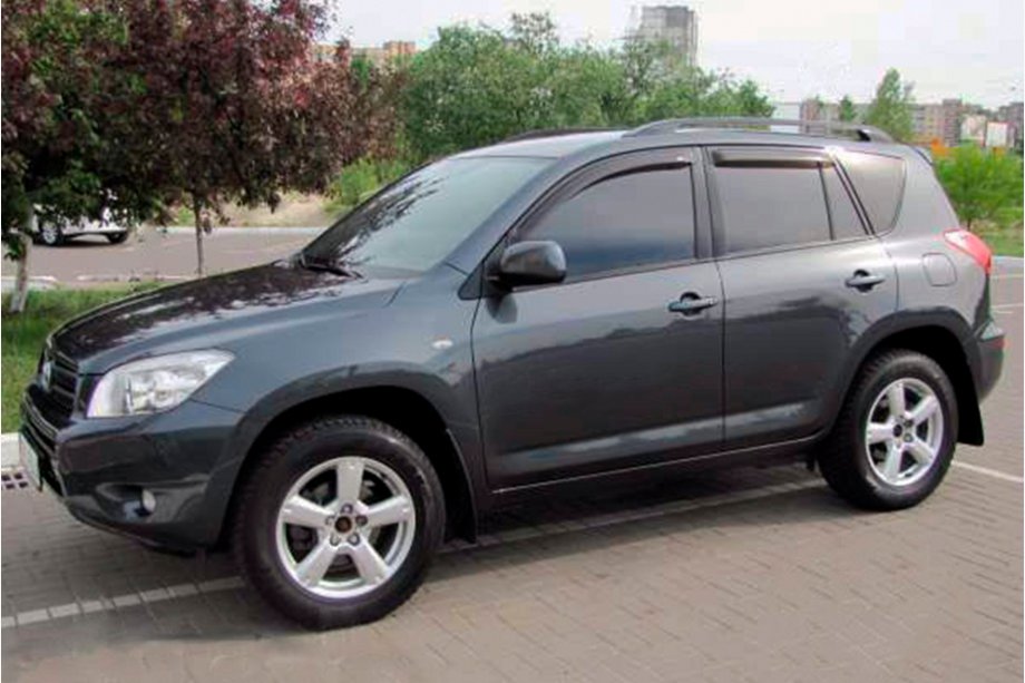 Toyota Rav 4 2001–2005 Ofuky oken (4 ks, HIC) Image
