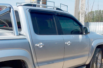 Volkswagen Amarok 2010–2022 Ofuky oken (4 ks, HIC) fotografie 1