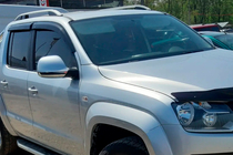 Volkswagen Amarok 2010–2022 Ofuky oken (4 ks, HIC) fotografie 2