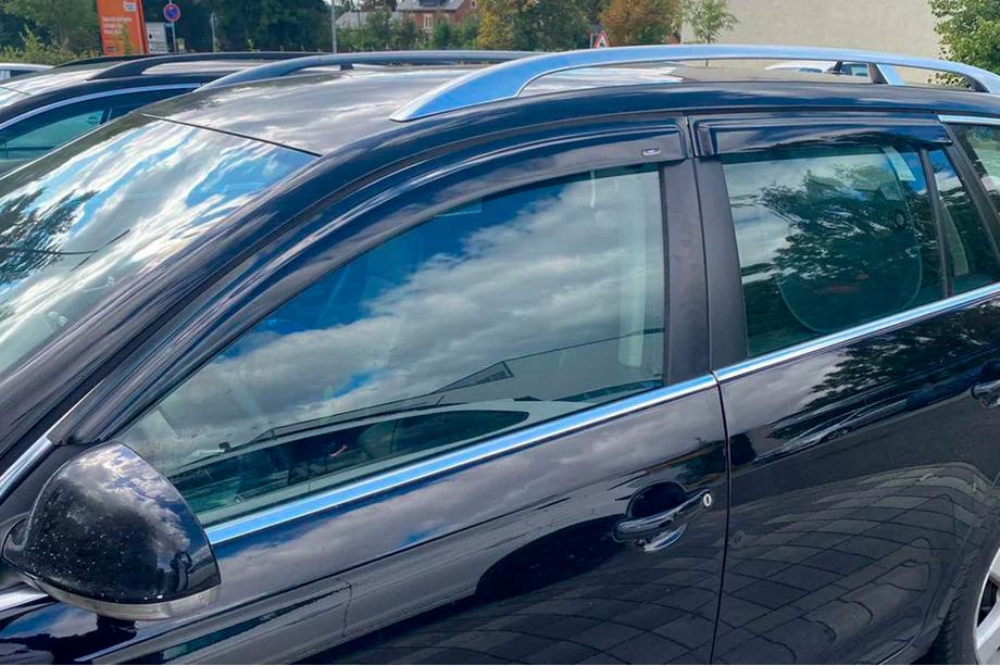 Volkswagen Golf 6 2008–2014 Okenní deflektory Variant (4 ks, HIC) Fotografie 6